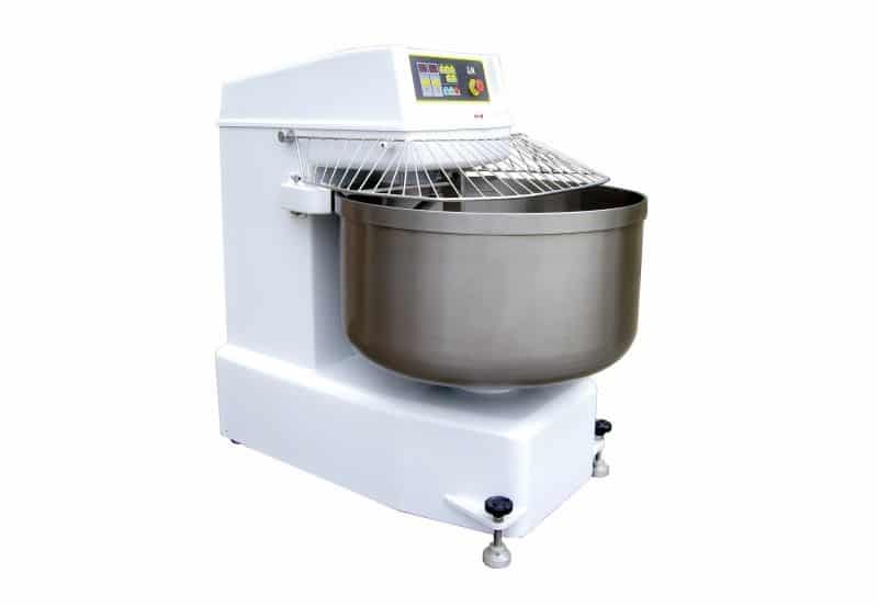 commercial kitchen bakery mixer with a 75kg flour capacity